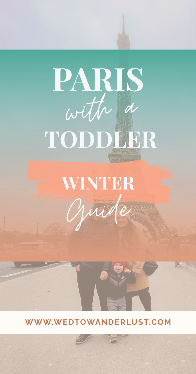 Paris with a toddler in winter